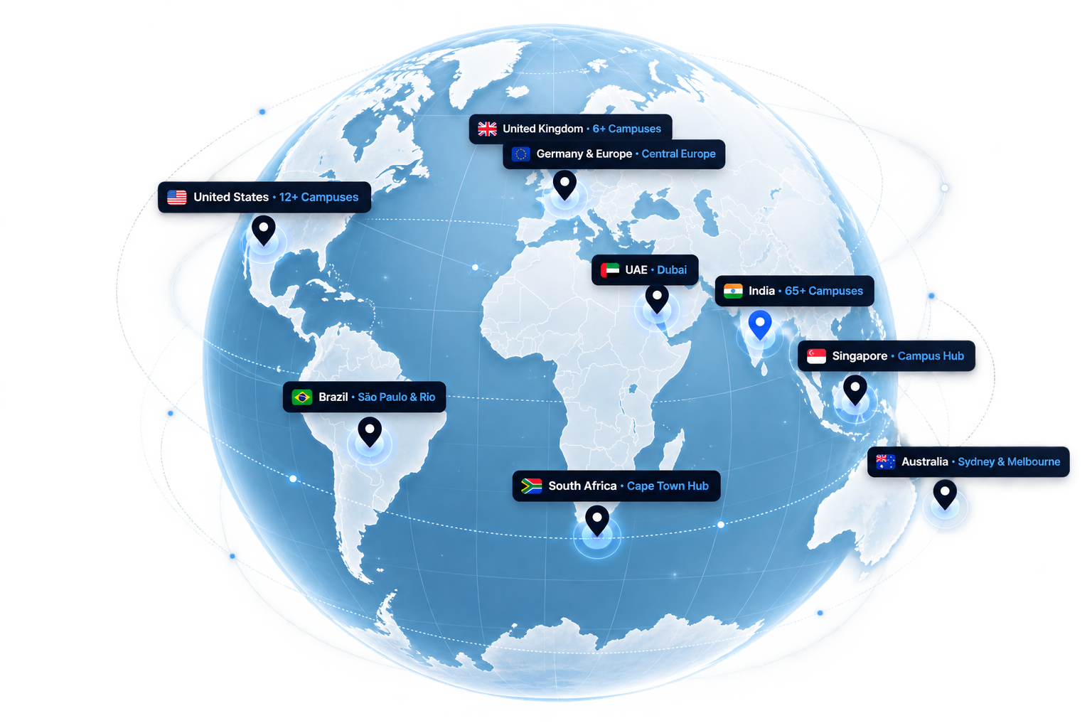 Macbease Global Presence Globe